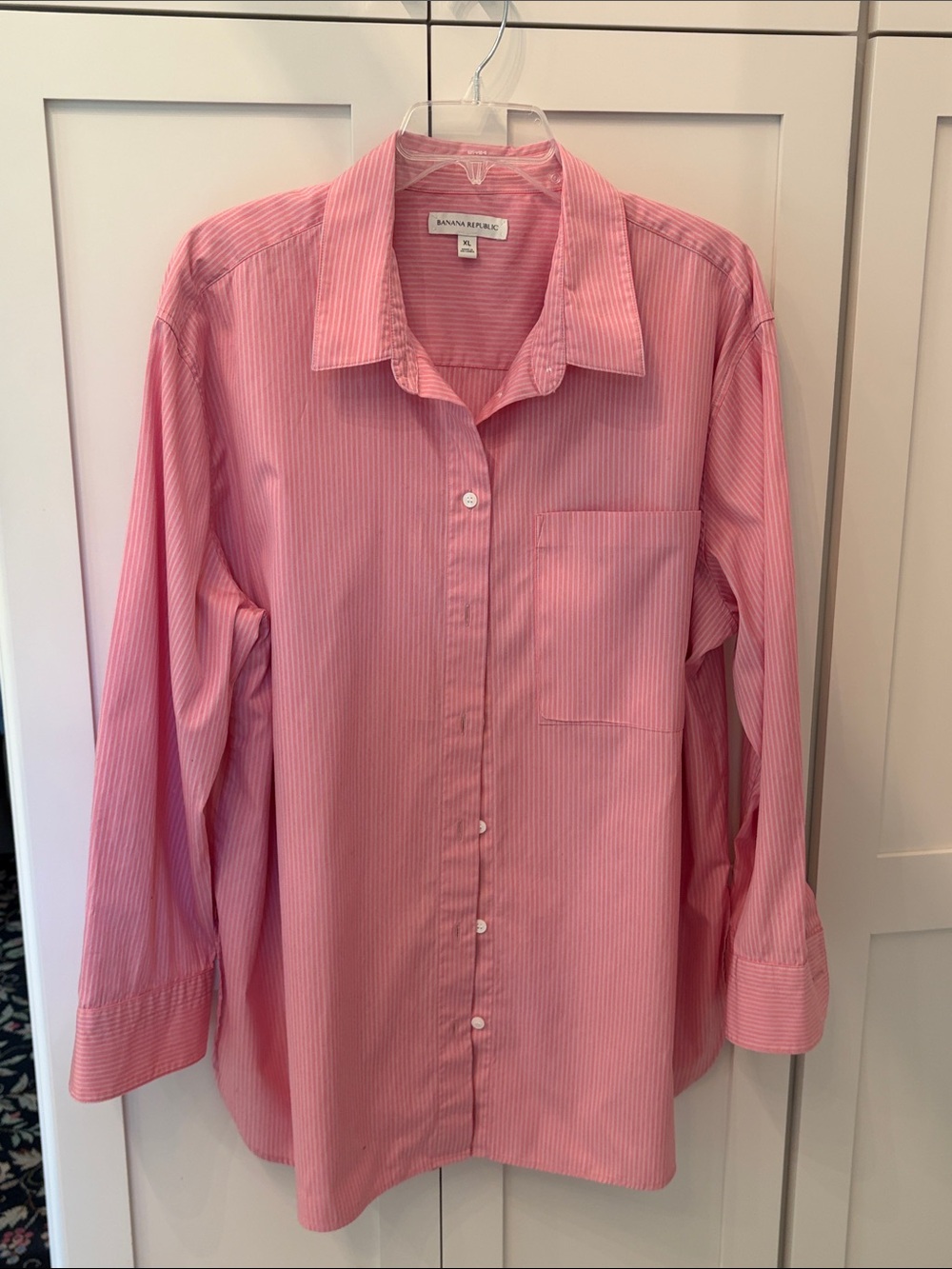 NEW Banana Republic Pink Shirt XL